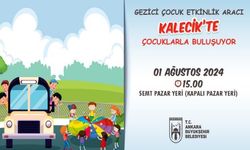 Etkinlik Aracı Kalecik'te çocuklarla buluşuyor