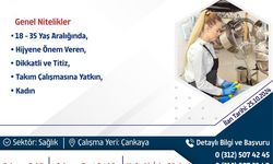 Ankara Büyükşehir Belediyesi'nden Bulaşıkhane İş İlanı