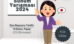 Ankara Japonca Sunum Yarışması 2024 başvurularının bitimine son 3 gün