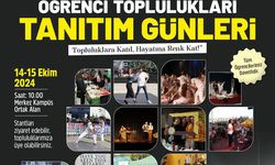 Çankaya Üniversitesi'nde Öğrenci Toplulukları Tanıtım Günleri başlıyor!