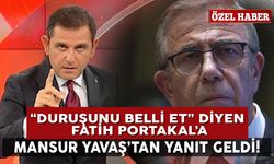 “Duruşunu belli et” diyen Fatih Portakal’a Mansur Yavaş’tan yanıt geldi!