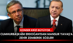 Konser krizi büyüyor... Erdoğan'dan Mansur Yavaş'a zehir zemberek sözler!