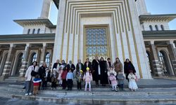 Sincanlı miniklerden Millet Camii’ne ziyaret