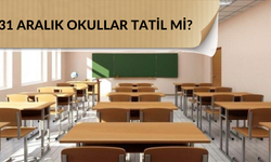 31 Aralık okullar tatil mi? Yılbaşı günü okullar yarım gün mü?