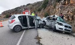 Isparta'da trafik kazası: 1 ölü, 3 yaralı