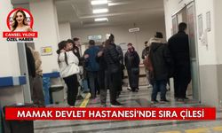 Mamak Devlet Hastanesi'nde sıra çilesi