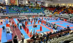 Türkiye Ümit, Genç ve U21 Karate Şampiyonası törenle başladı