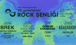 ODTÜ Geleneksel Rock Şenliği, 29. yılında müziğe doyuracak