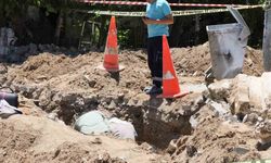 Denizli’de tarihi buluş: Altyapı kazısında Roma dönemine ait lahit bulundu!