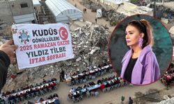 Yıldız Tilbe'den güzel hareket… Gazze'de 4 bin kişiye iftar verdi