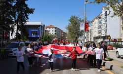 Akyurt’ta 19 Mayıs Gençlik Yürüyüşü ile kutlandı