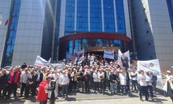 HAK-İŞ Başkanı Arslan'dan Altındağ Belediyesi’ndeki greve destek ziyareti!