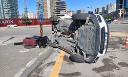 Ankara'da otomobiller kafa kafaya çarpıştı: 2’si bebek 6 kişi yaralandı!