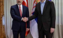 Bakan Fidan Belgrad’da Vucic ile Çalışma Yemeğinde Bir Araya Geldi