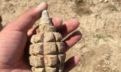 Polatlı’da tarihi mirasın izleri: Tarlada 104 yıllık el bombası bulundu!