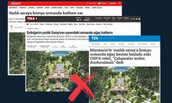 Marmaris'te yüzlerce çam ağacı kesildi iddiasına yalanlama!