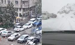 Mayıs Ortasında Kar Sürprizi: Etraf Beyaza Büründü Trafikte Aksama Yaşandı