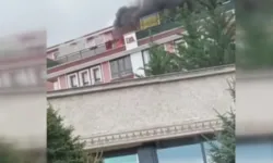 Ankara Pursaklar'da 5 katlı binada yangın çıktı