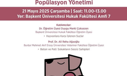 Başkent Üniversitesi’nde Sokak Hayvanlarına Yönelik Suçlar ve Popülasyon Yönetimi Konuşulacak