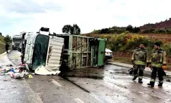 Ankara Nallıhan’da Çöp Kamyonu Devrildi: Sürücü Hayatını Kaybetti