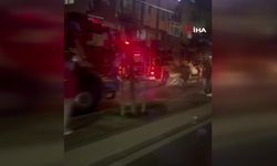 Eyüpsultan’da Seyir Halindeki Minibüs Alev Alev Yandı