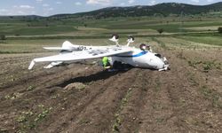 Bilecik’te eğitim uçağı kaza yaptı! Pilot yaralandı