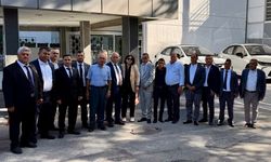 Milaslı muhtarlar Ankara’da! Maden Yasası değişikliğine tam destek