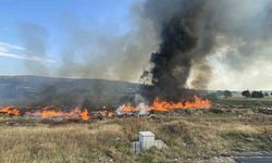 Çanakkale’de yangın başladı! İtfaiye ekipleri seferber oldu
