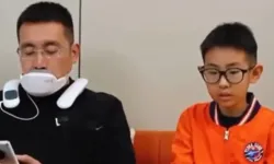 Çin'den teknoloji harikası! Gerçek zamanlı çeviri yapan "konuşan maske" geliştirildi