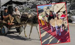 Gazzeli çocuklardan ibretlik gösteri! “Eşekler bize Araplardan daha çok yardım etti”