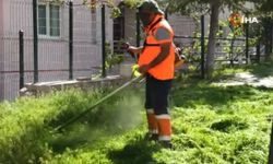 Gölbaşı Belediyesi'nden bayram öncesi kapsamlı temizlik seferberliği