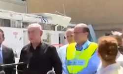 Netanyahu’nun Korku Dolu Anları Kamerada!