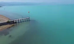 Botla İznik Gölü’ne açıldı, gölün ortasında mahsur kaldı