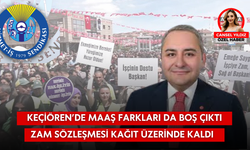 Keçiören’de Maaş farkları da boş çıktı: Zam sözleşmesi kağıt üzerinde kaldı