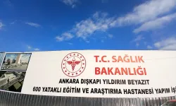 Dışkapı Yıldırım Beyazıt Hastane İnşaatı hızlı ilerliyor