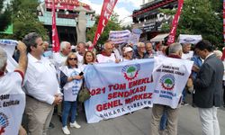 Emekliler Kızılay'da eylem yaptı!