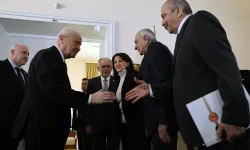 DEM Parti Heyeti, MHP Lideri Devlet Bahçeli ile TBMM’de Görüşüyor