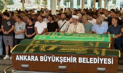 Ankara'daki yangında hayatını kaybeden güvenlik görevlisi son yolculuğuna uğurlandı