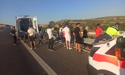 Balıkesir’de feci kaza! Yolcu otobüsü devrildi: 1’i ağır 27 yaralı