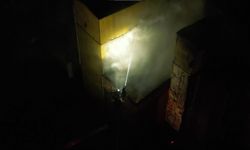 Ankara’da konveyör bant fabrikasında yangın!