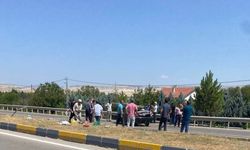 Ankara Beypazarı'nda Kontrolden Çıkan Araç Refüje Çarptı: 1 Yaralı