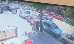 Ankara’da dehşet anı kamerada! Otomobilin çarptığı yaya havada takla attı!