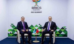 Bakan Fidan BRICS Zirvesi'nde Kazakistanlı mevkidaşıyla görüştü