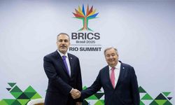 Bakan Fidan ile BM Genel Sekreteri Guterres arasında önemli görüşme