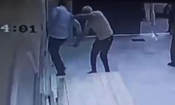 Cami müezzini bıçaklandı! O anlar kamerada