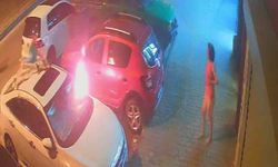 Samsun’da Akılalmaz Olay: Otomobilin Üzerine Battaniye Örtüp Ateşe Verdi