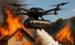 Yangınlarla mücadelede yeni nesil teknoloji! Dronlu köpük söndürme sistemi geliştiriliyor