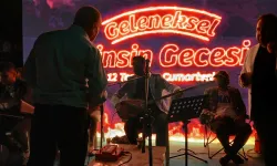 Çamlıdere’de Sinsin Ateşi yakıldı yöresel sanatçılar sahne aldı