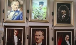 Ankara'da aydınlatmalı Atatürk tablolarının tek adresi