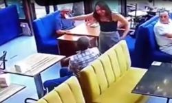 Ankara’da kafede şiddet! Müşterinin tokat attığı kadın kendini yumruklarla savundu